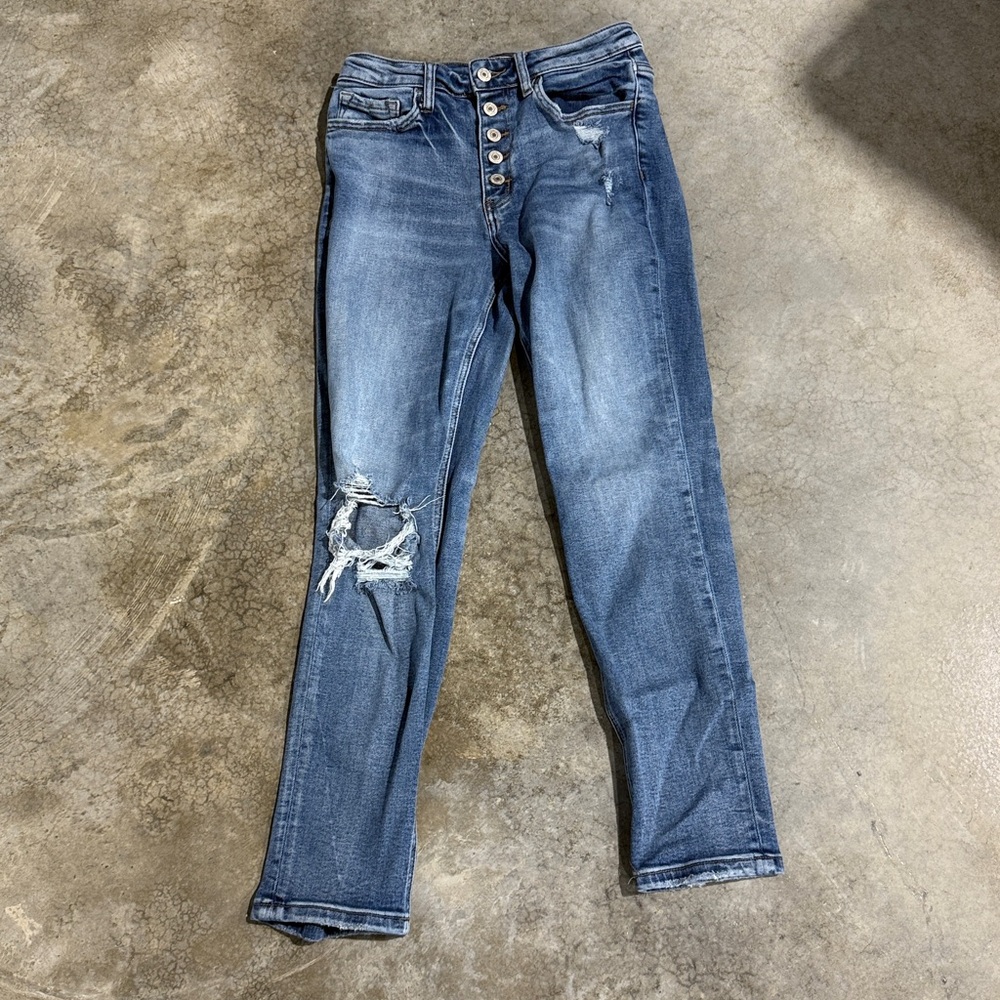 Vervet Distressed Denim Jeans